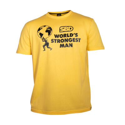 WSM férfi póló 2021 (sárga)