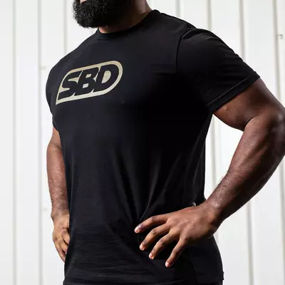 Endure férfi fekete póló